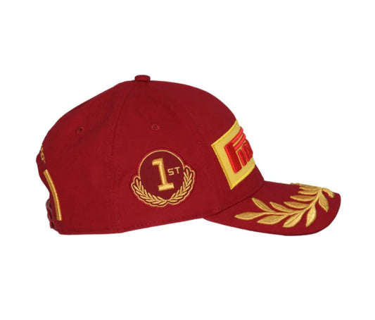 Pirelli Gorra Podium GP China 2025 - Rojo