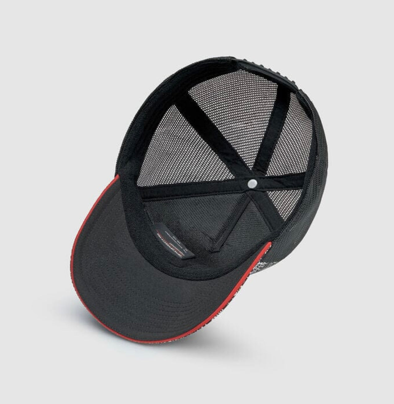 Porsche Motorsport AOP Trucker Gorra 2025 - Negro