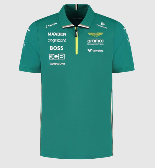 Aston Martin Polo Equipo 2025 - Caballero