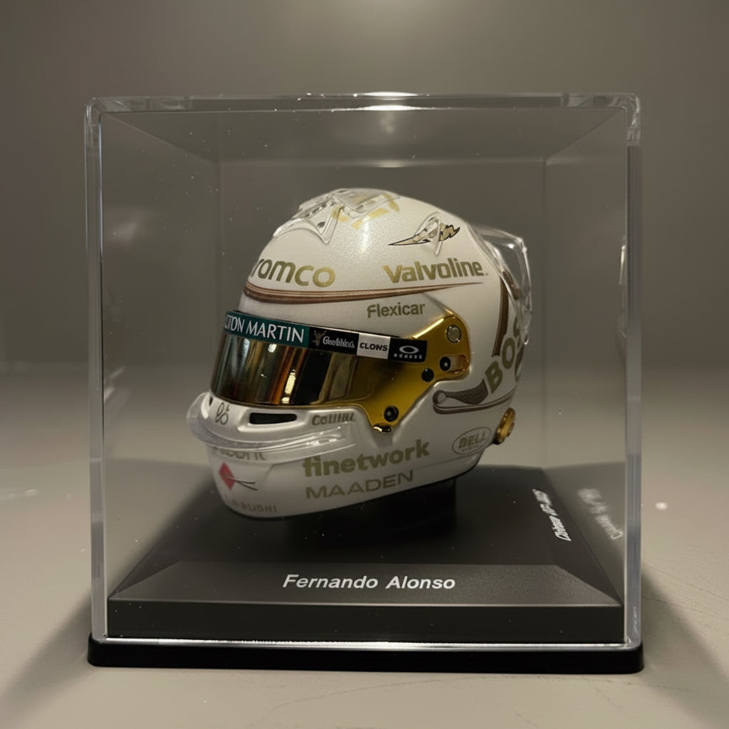 Casco F1 Fernando Alonso Chinese GP 2025