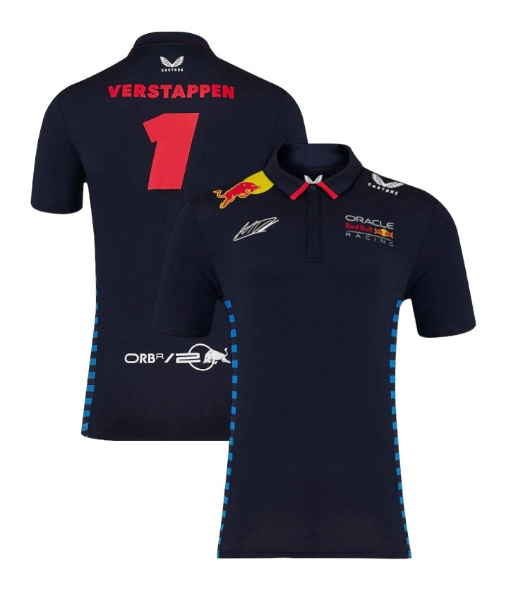 Red Bull Polo Oficial Max Verstappen 2024 - Caballero