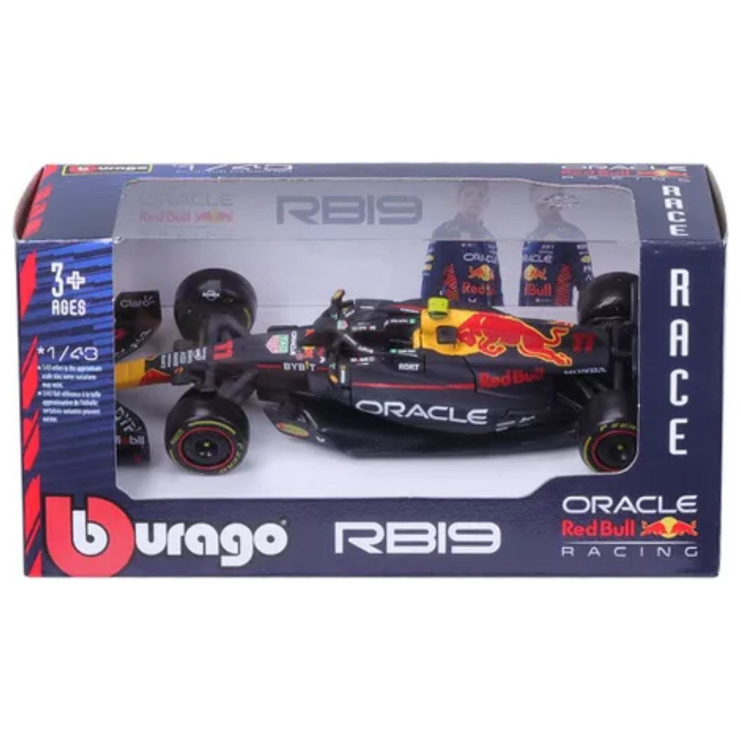 Burago Carro Escala 1/43 Sergio Pérez RB19 Año 2023