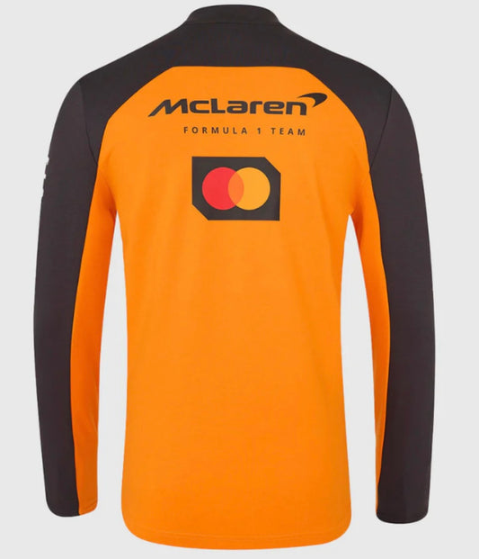 McLaren F1 2025 Equipo 1/4 Zip Mid Layer