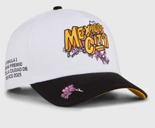 F1 Gorra GP DE MEXICO BLANCA