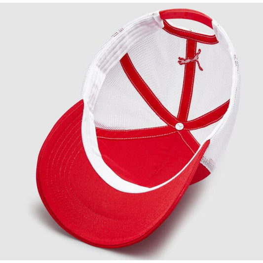 S. Ferrari Gorra Roja Trucker Clásica - Rojo