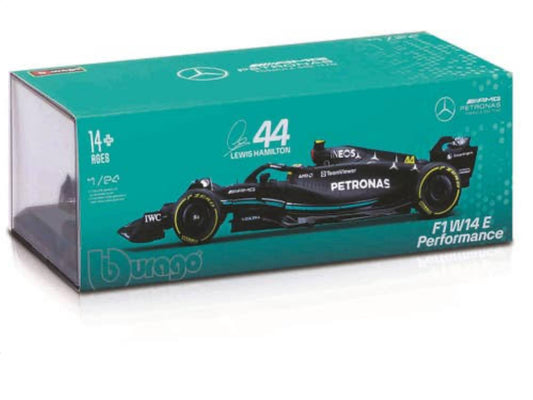Burago Carro Escala 1/24 Lewis Hamilton W14 2023