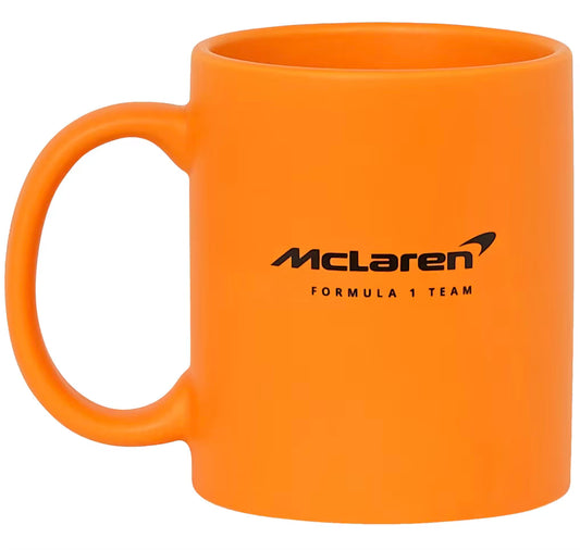 Taza con Logo de McLaren L.Norris-Naranja