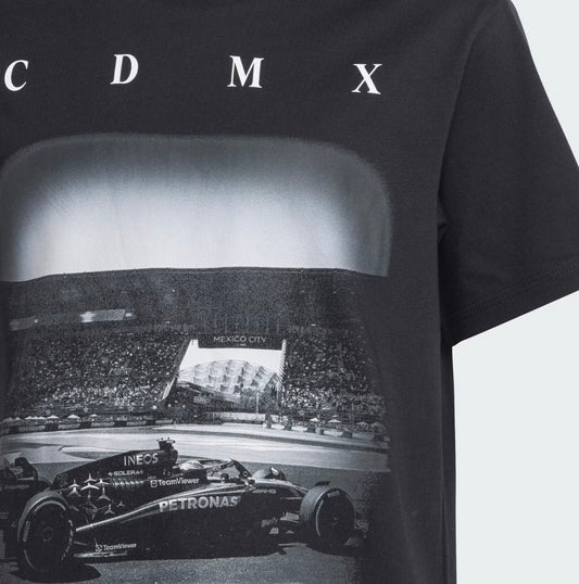 Playera Estampada GP México Mercedes AMG Petronas F1 Team