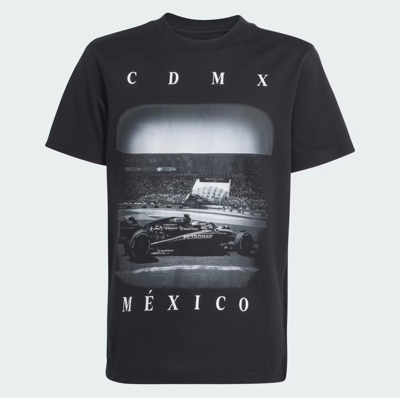 Playera Estampada GP México Mercedes AMG Petronas F1 Team