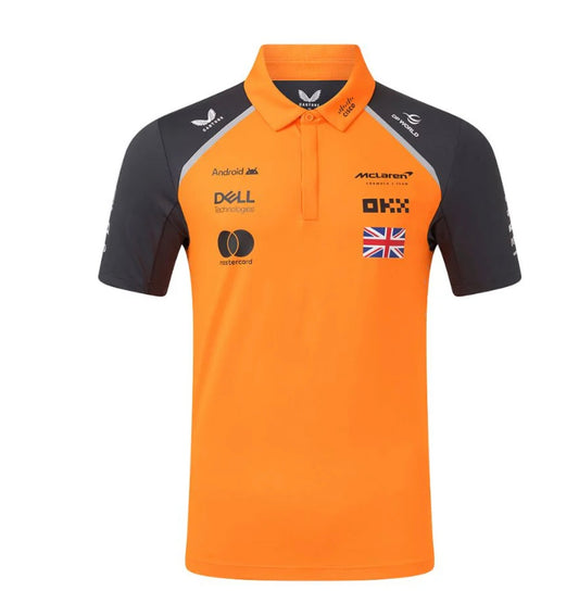 McLaren Polo Naranja Lando Norris 2025 - Caballero