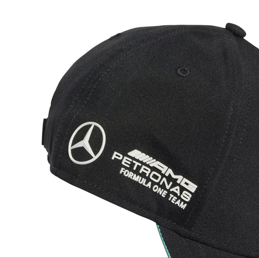Gorra Negra Mercedes AMG Petronas Oficial 2025