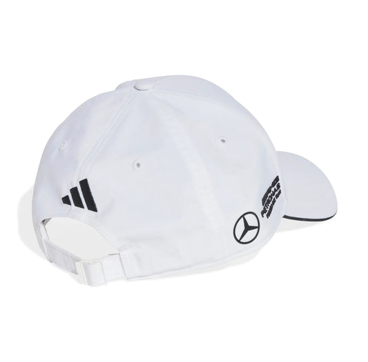 Gorra Blanca Mercedes AMG Petronas Oficial 2025
