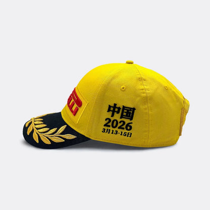 Gorra F1 Pirelli Podio GP China Oficial 2026