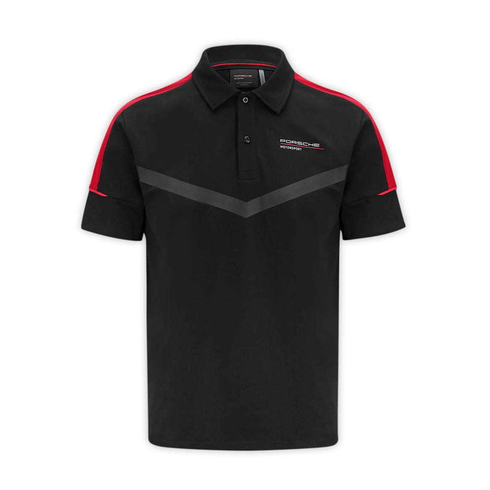 Porsche Motorsport Camiseta Polo Negra 2025