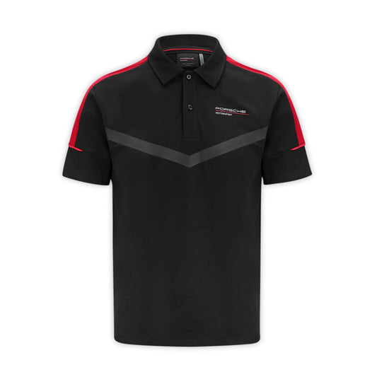 Porsche Motorsport Camiseta Polo Negra 2025