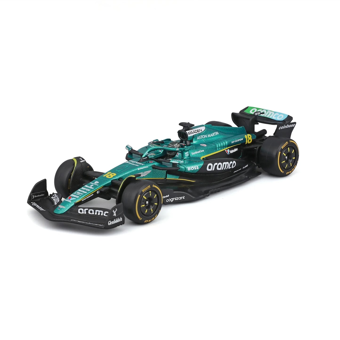 Carro Escala 1:43 F1 Aston Martin Stroll #18