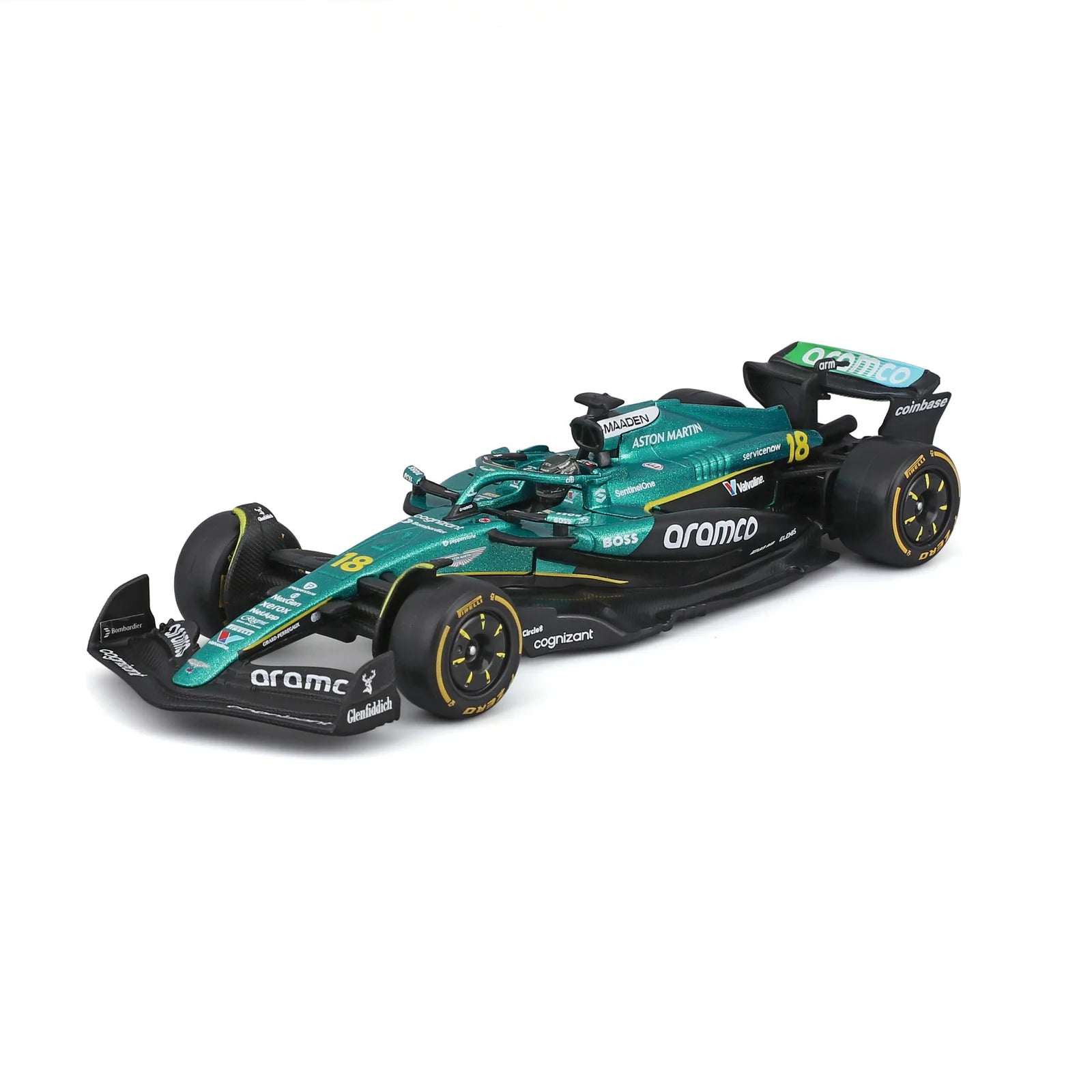 Carro Escala 1:43 F1 Aston Martin Stroll #18