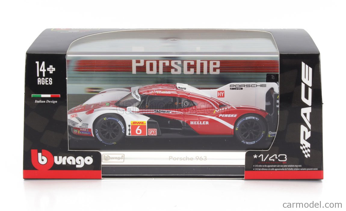 Burago Race Porsche 963 WEC