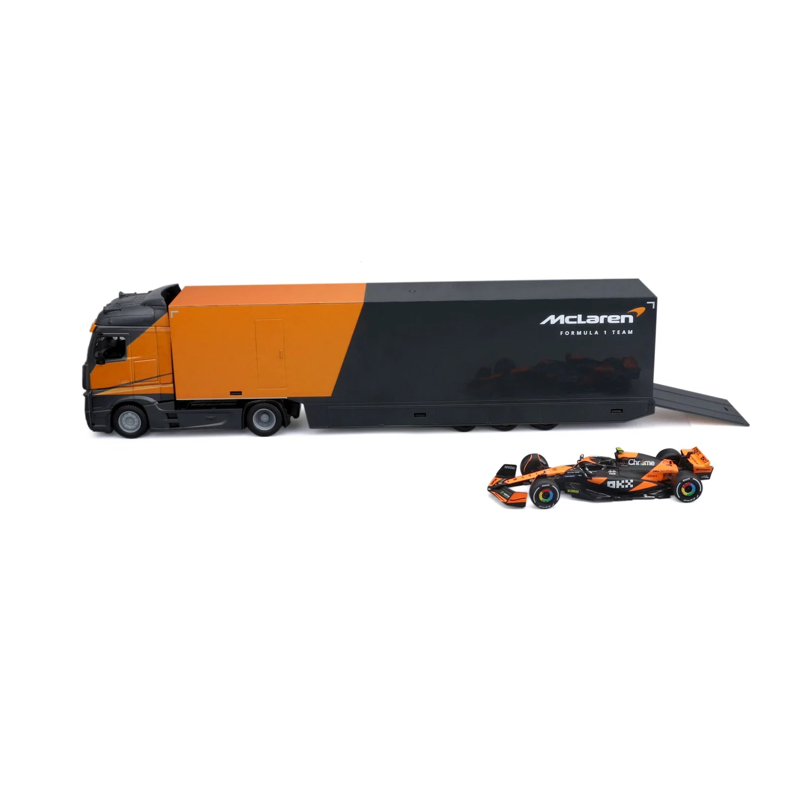 Tráiler F1 con Auto Mclaren Mcl38 2024 Norris #4
