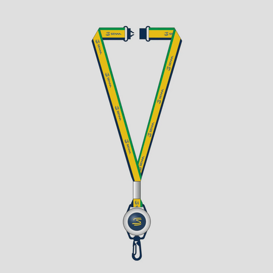 Cordón F1 de gafete Ayrton Senna Oficial