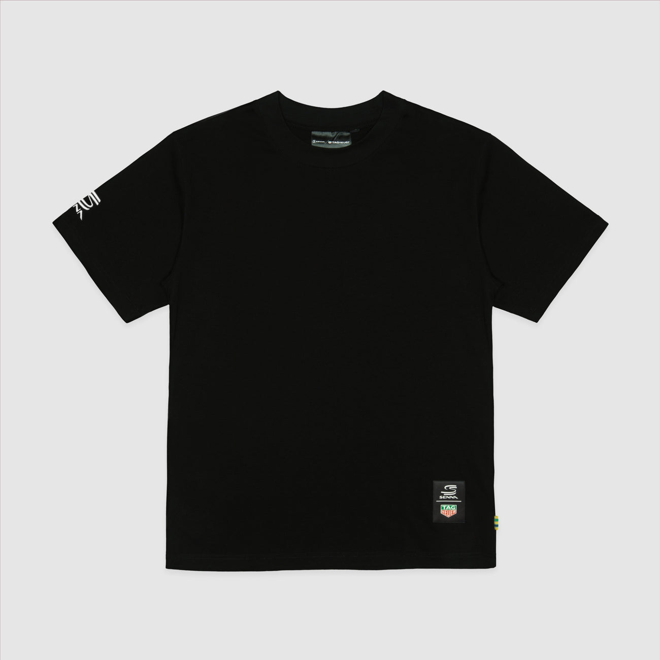Playera F1 Ayrton Senna 88 Negra Casco Tag Heuer 2026 Oficial