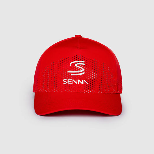 Gorra Rojo F1 Ayrton Senna Logo 2026