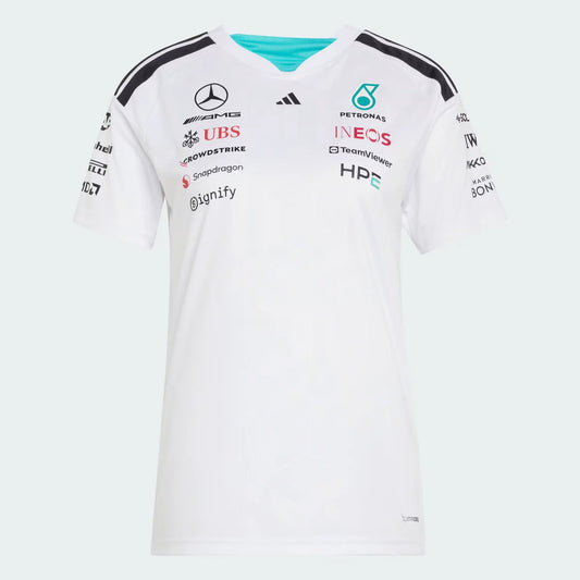 Jersey Dama Blanca F1 Mercedes AMG Petronas 2026