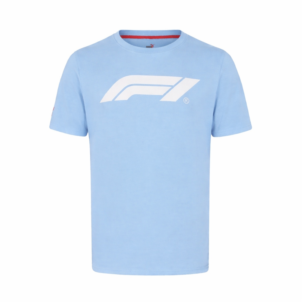 Playera F1 Azul Oficial Logo