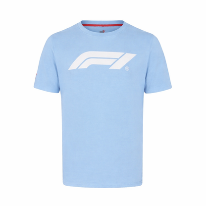Playera F1 Azul Oficial Logo