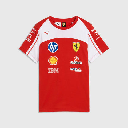 Playera F1 Ferrari infantil 2026