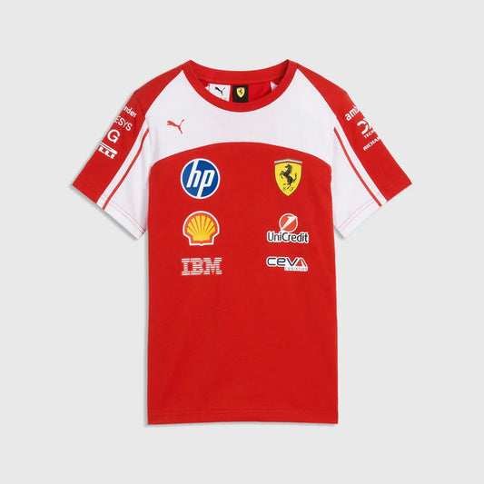 Playera F1 Ferrari infantil 2026