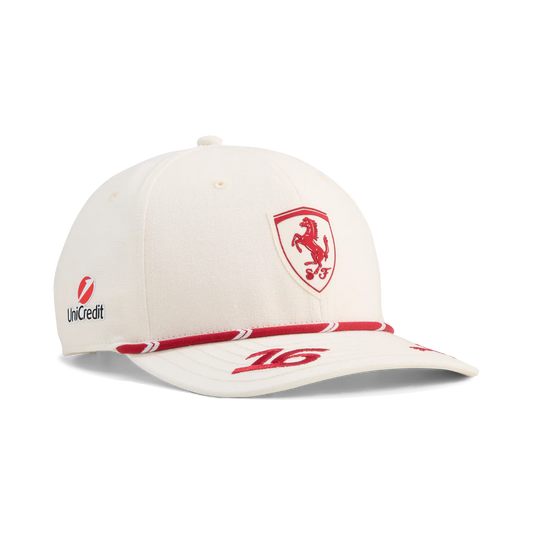 Gorra F1 Ferrari Charles Leclerc GP Mónaco 2026