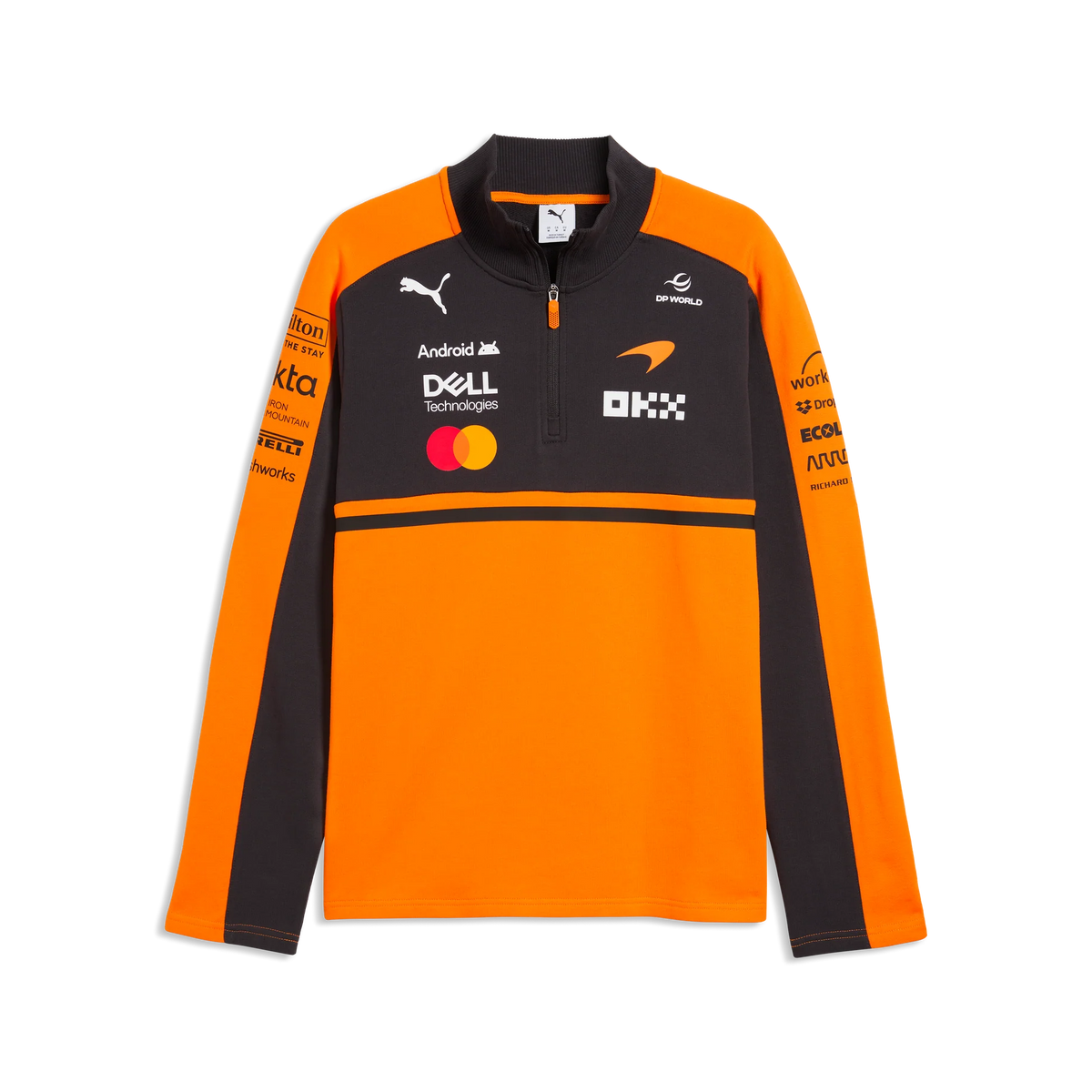 Chamarra F1 McLaren Medio Zipper 2026