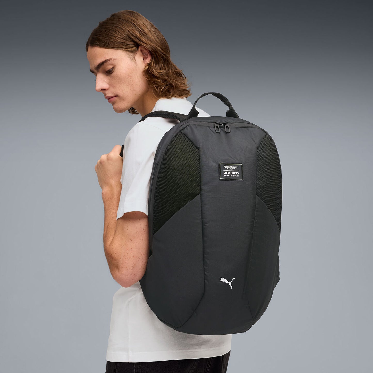 Mochila F1 Aston Martin 2026 Oficial