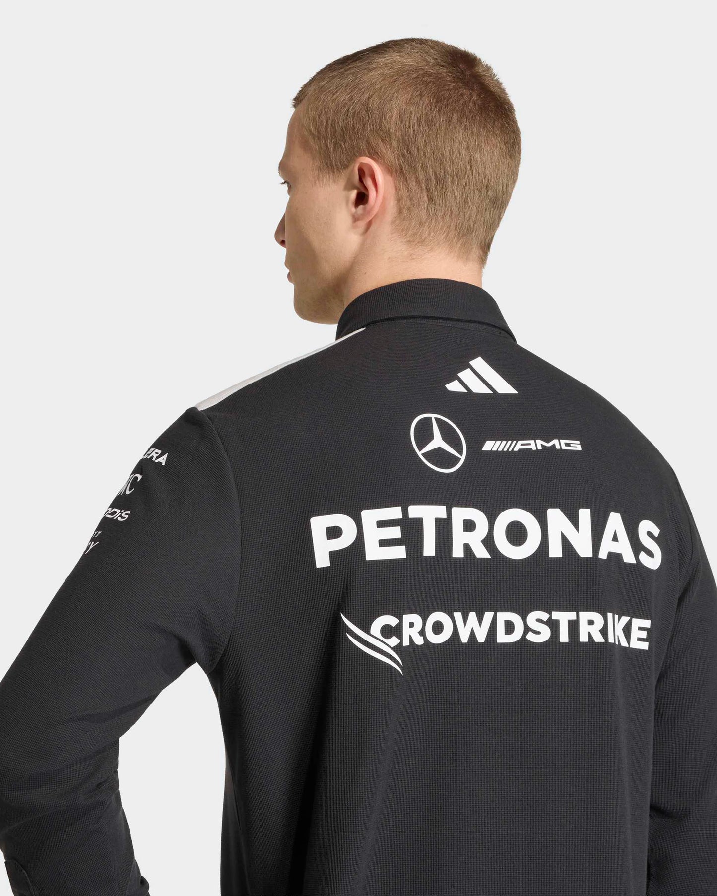 Polo Manga Larga F1 Mercedes Team Oficial 2026