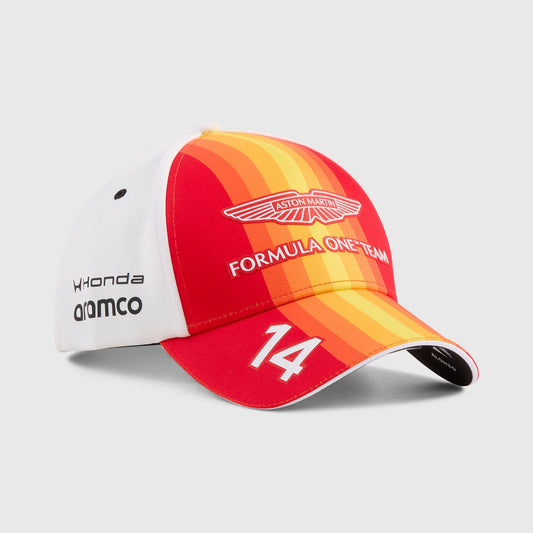 Gorra F1 Aston Martin Fernando Alonso GP Barcelona 2026
