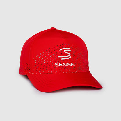 Gorra Rojo F1 Ayrton Senna Logo 2026