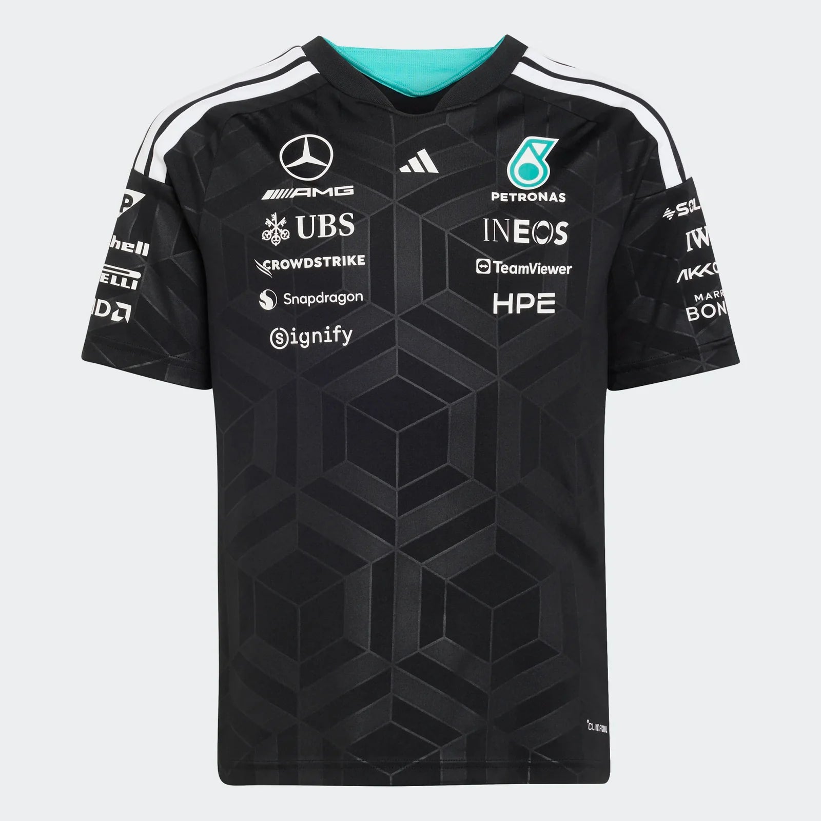 Jersey Infantil Negra F1 Mercedes AMG Petronas 2026