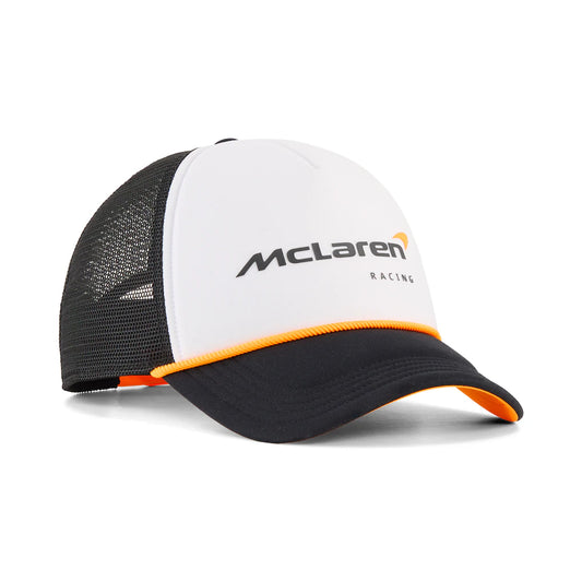 Gorra F1 Trucker McLaren 2026 Blanco