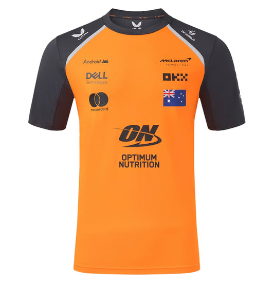 McLaren Playera Naranja Oscar Piastri 2025 - Caballero