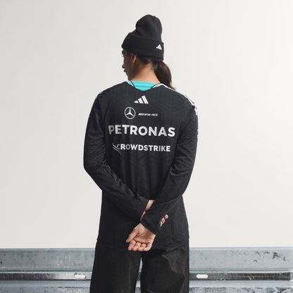 Camiseta Manga Larga F1 Mercedes AMG Petronas Piloto Version 2026