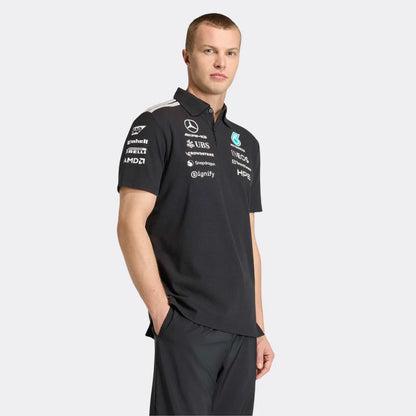 Playera Polo Mercedes-AMG Petronas F1 Team Oficial 2026