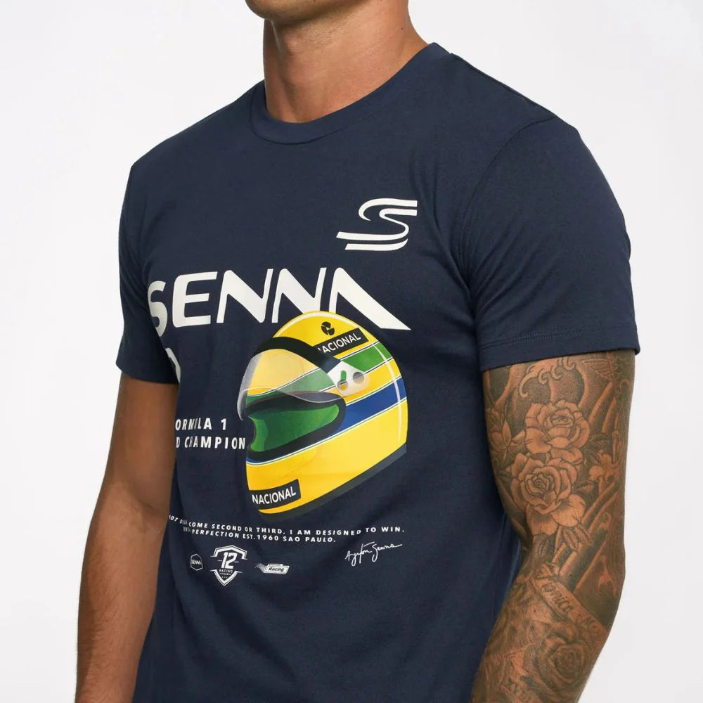 Playera Gráfica F1 Ayrton Senna