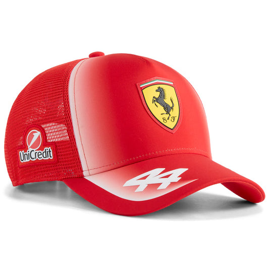 Gorra Trucker Infantil F1 Ferrari Lewis Hamilton 2026 Oficial