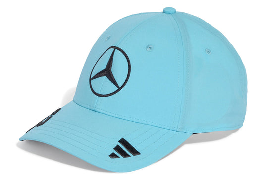 Mercedes Gorra AMG Petronas Of. G. Russell-Samblu