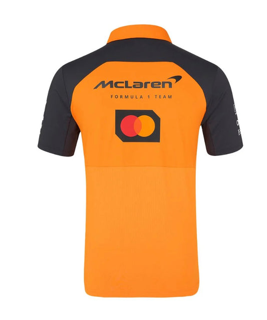 McLaren Polo Naranja Equipo 2025 - Infantil