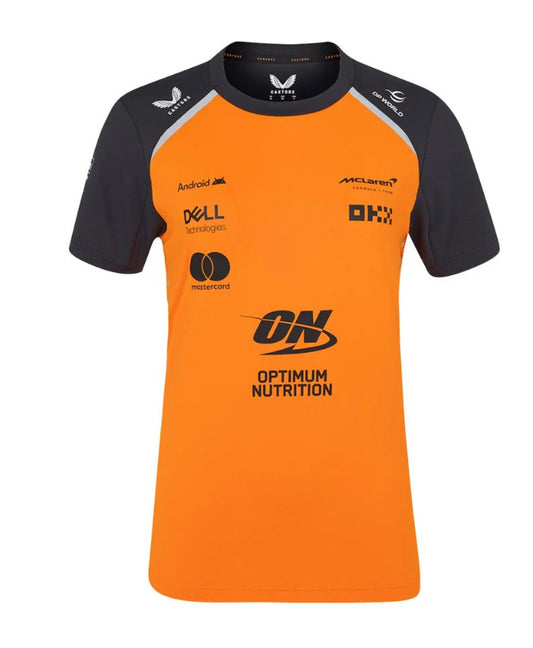 McLaren Playera Naranja Equipo 2025 - Dama