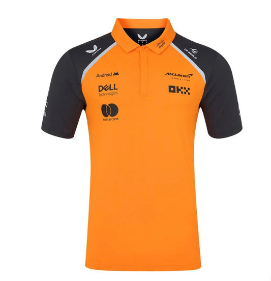McLaren Polo Naranja Equipo 2025 - Infantil