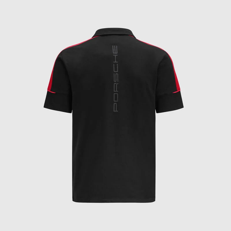 Porsche Motorsport Camiseta Polo Negra 2025