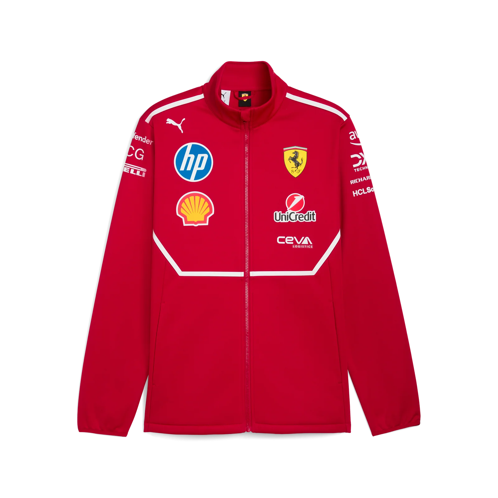 Ferrari Chamarra Softshell Team Of. 2025